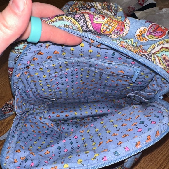 Vera Bradley Paisley Mini Backpack - Picture 2 of 2